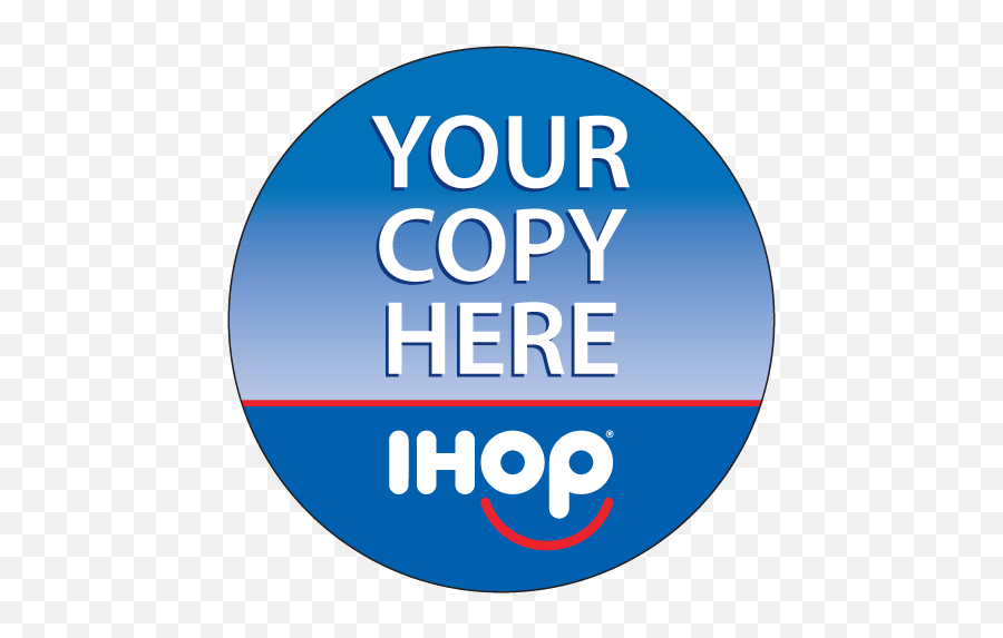 Ihop Local Store Marketing Stickers - Circle Png,Ihop Logo Png