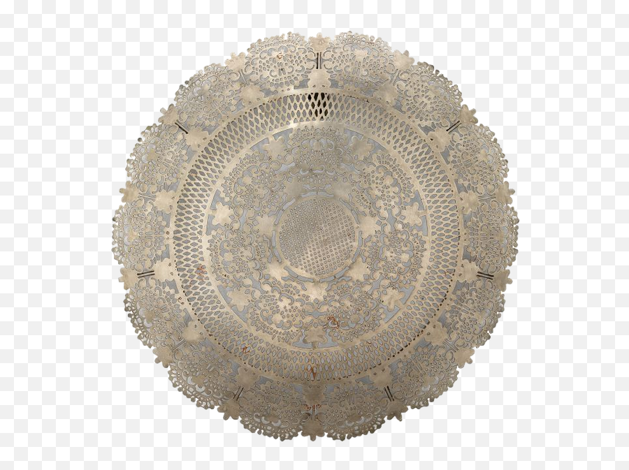 Penelope Lace Medallion Wall Art - Jamie Young Penelope Lace Wall Art Medallion Png,Lace Texture Png