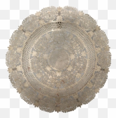 Penelope Lace Medallion Wall Art - Jamie Young png
