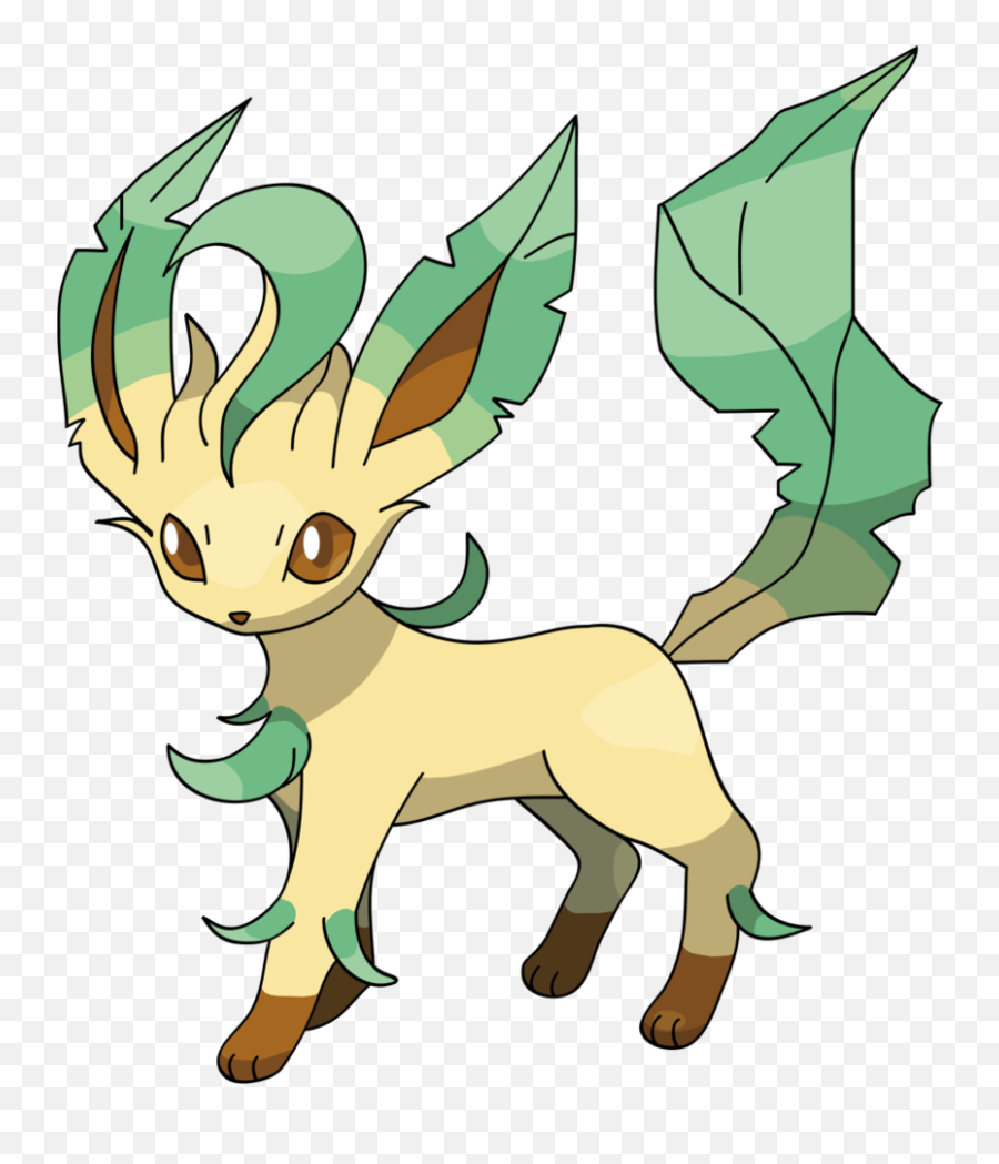Size Png Transparent Background - Pokemon Leafeon,Leafeon Png