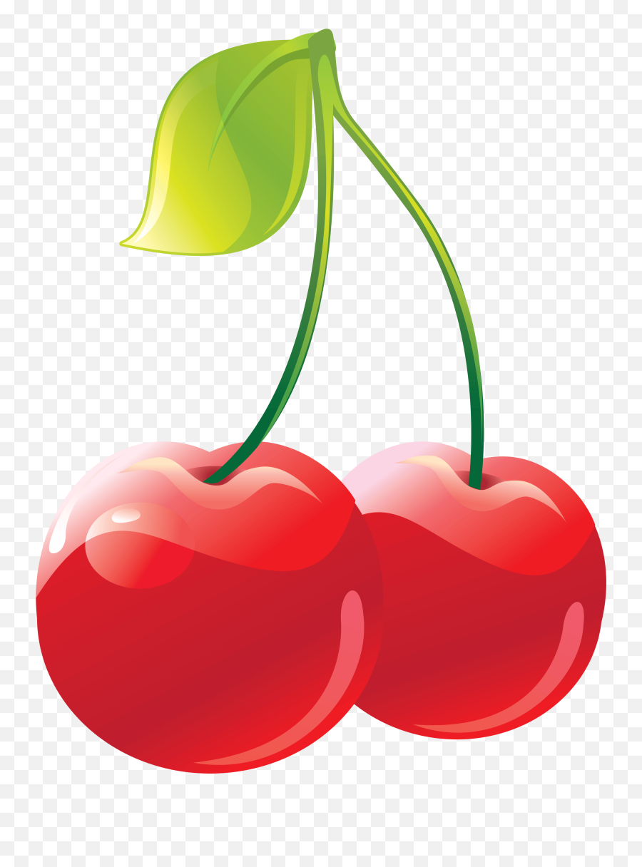Cherry Clipart Transparent Background - Cherry Clipart Png,Cherry Transparent Background