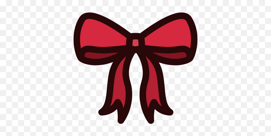 Red Christmas Bow Png - Bow,Christmas Bow Transparent
