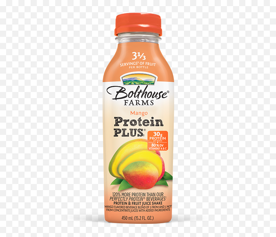 Protein Plus Mango - Bolthouse Farms Mango Protein Plus Png,Mango Transparent