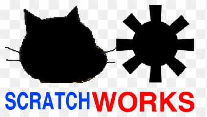 Download Scratch Works Logo - Full Size Png Image Pngkit Attenzione Ai Carichi Sospesi,Scratch Logo Png