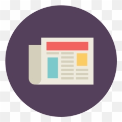 Newspaper Document Text News Free Icon Of Flat Retro - png