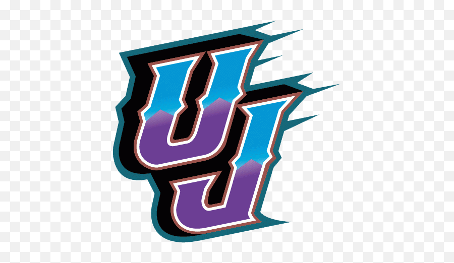 1996 - Utah Jazz Throwback Logo Png,Utah Jazz Logo Png