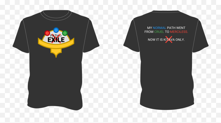 Design A T - Unisex Png,Path Of Exile Logo