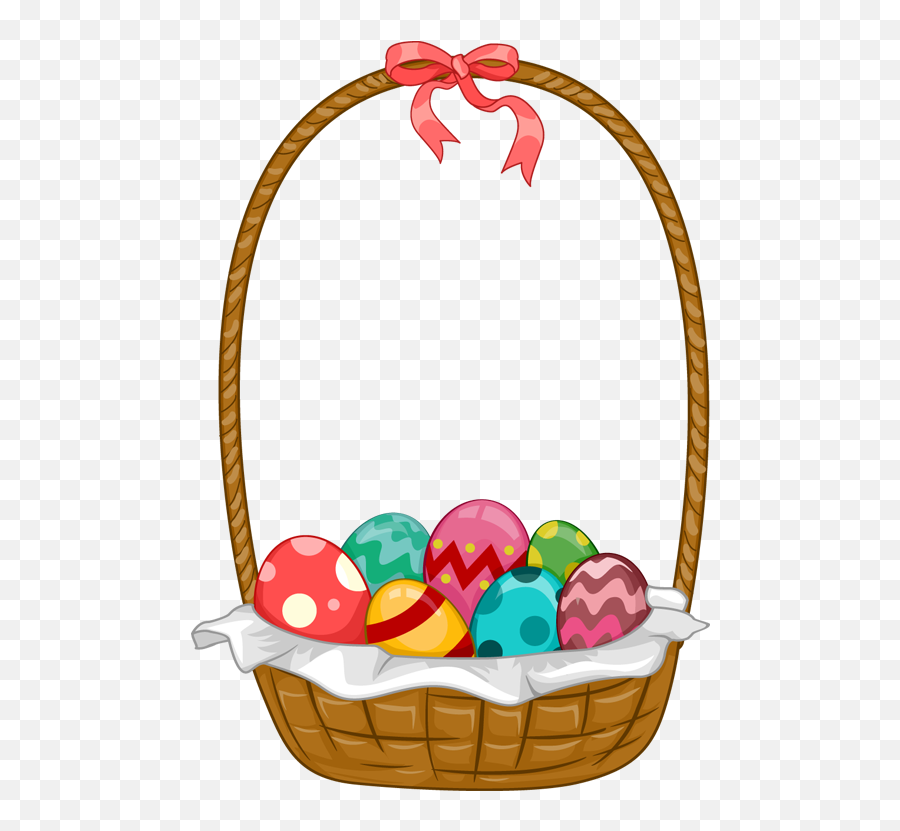Easter Basket Bunny Png Transparent Bunnypng - Easter Egg Basket Png,Basket Png