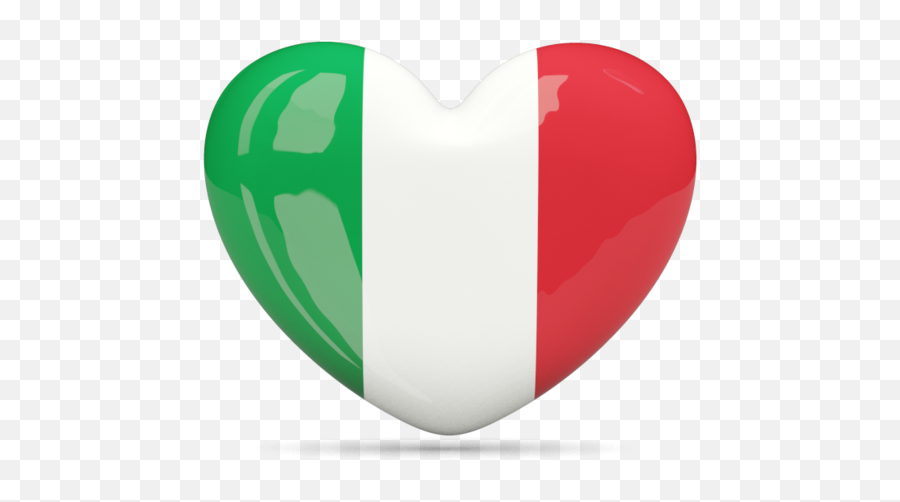 Heart Icon Illustration Of Flag Italy - Italy Flag Heart Icon Png,Heart Icon\