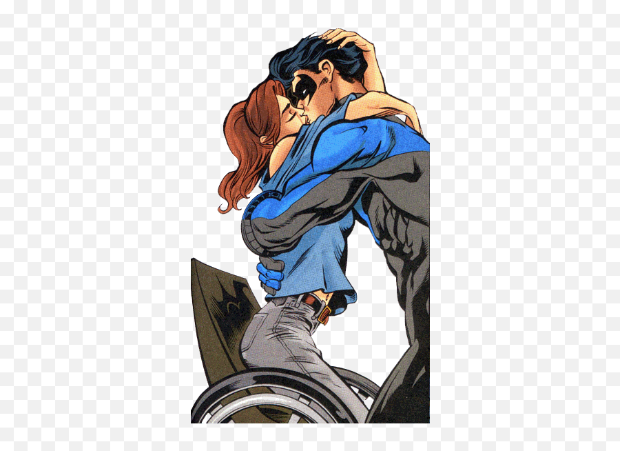 Who Is The Best Girlfriend Of Dick Grayson - Nightwing And Oracle Png,Dick Grayson Icon
