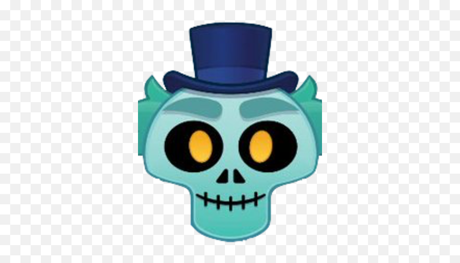 Hatbox Ghost - Emoji Blitz Haunted Mansion Png,Ghost Emoji Transparent
