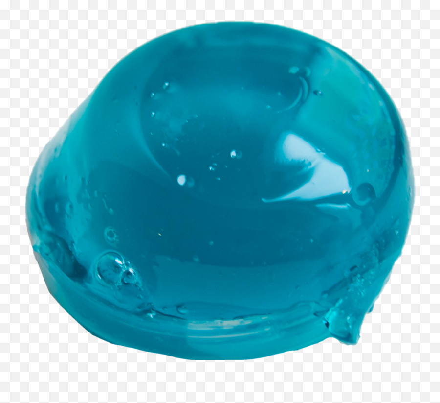 Slim Jello Gooey Blue Aesthetic Tumblr - Slime Png,Jello Png