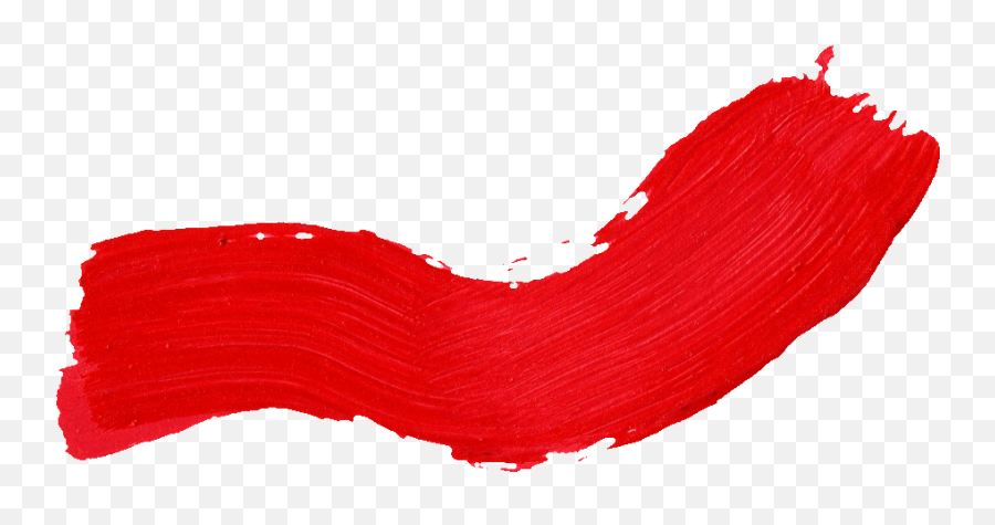 59 Red Paint Brush Stroke Png Transparent Onlygfxcom - Red Paint Line Png,.png File