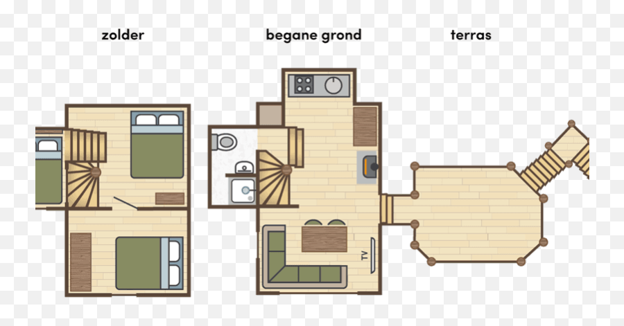 Stay The Night In A Unique Tree House Beekse Bergen - Plattegrond Boomhut Png,Tree Plan Png