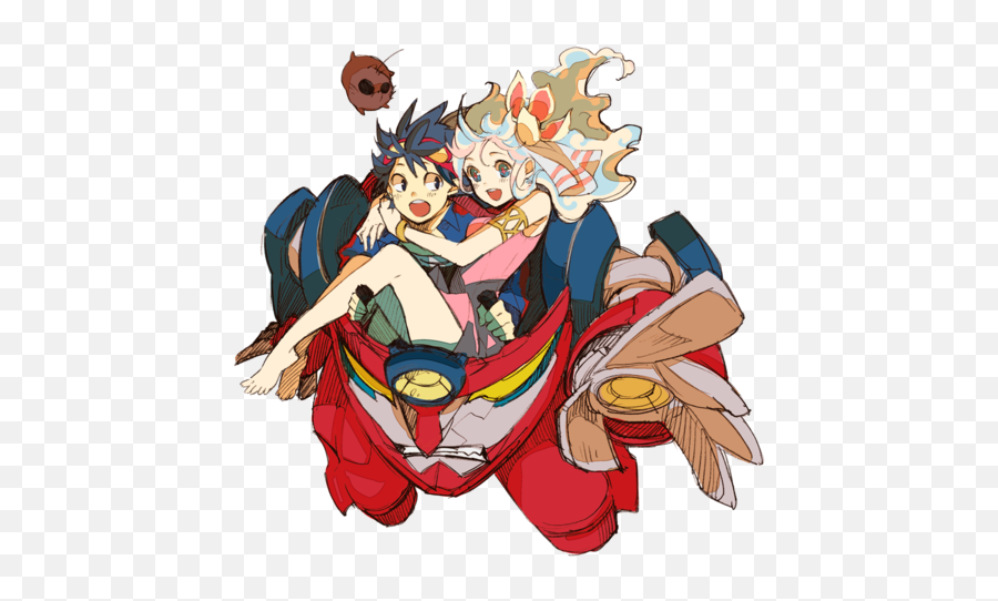 Pin By Flekmanart - Cartoon Png,Gurren Lagann Logo