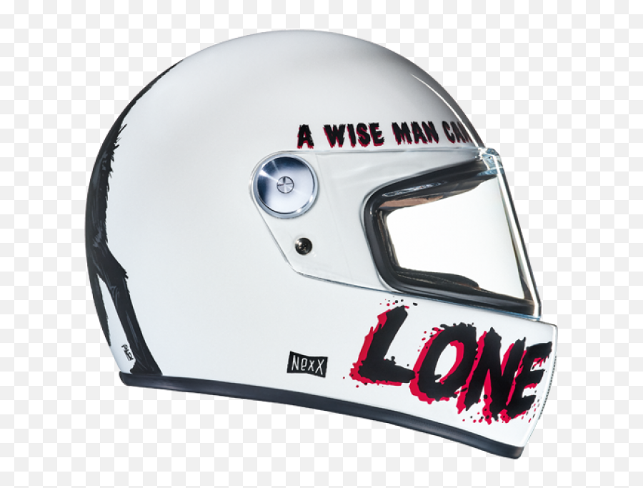 Nexx Xg100r Lone Howl White Full Face Helmet - Motorcycle Helmet Png,Howl Icon