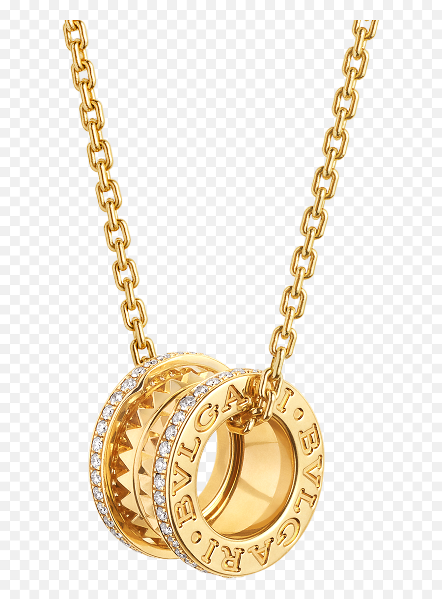 Bzero1 Necklace - Bulgari B Zero Rock Png,Gold Chain Png Transparent