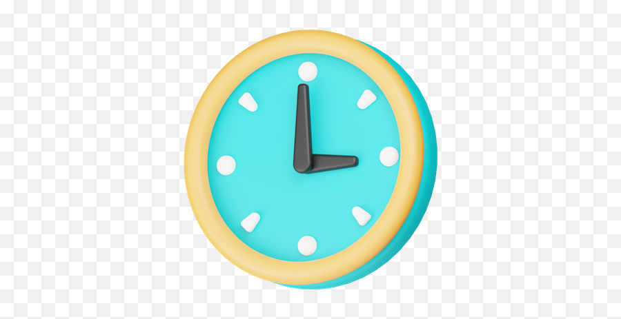 Premium Clock 3d Illustration Download In Png Obj Or Blend - Solid,Timer Icon Transparent Background