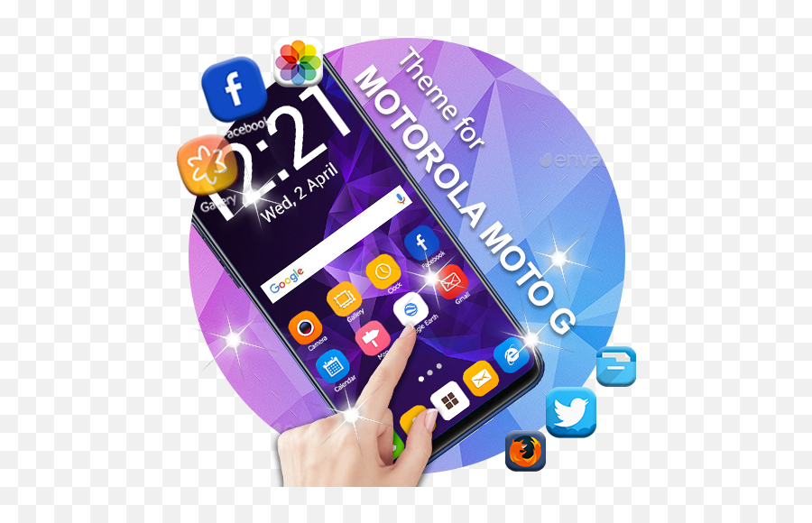 Launcher Themes For Motorola Moto G - Apps On Google Play Motorola Moto Png,Moto G Icon Meanings