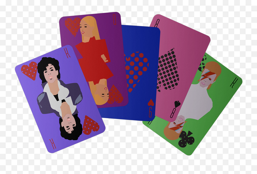Pop Icons Playing Card Set - Playing Card Png,Pop Icon
