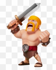 Barbarian Png - Render Png Clash Royale Transparent,Clash Png