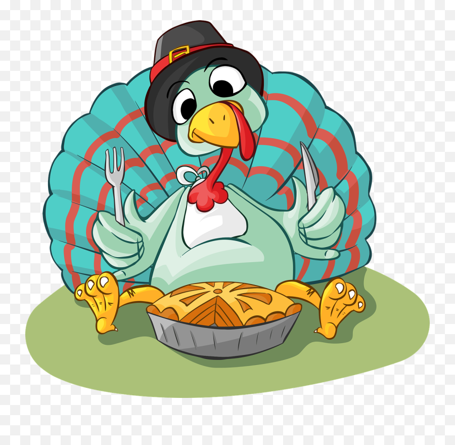 Dont Be The Thanksgiving Turkey - Turkey Eating Pie Png,Thanksgiving Turkey Png