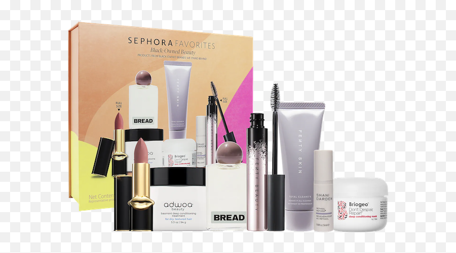 Sephora Holiday 2021 Best Beauty Gift Sets With Omg Values - Sephora Favorites Black Owned Beauty Set Png,Huda Icon Liquid Matte