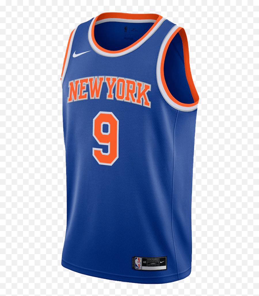 New York Knicks Rj Barrett 9 Nike Navy 201920 Swingman Nba - New York Knicks Jersey Png,Icon Nyc