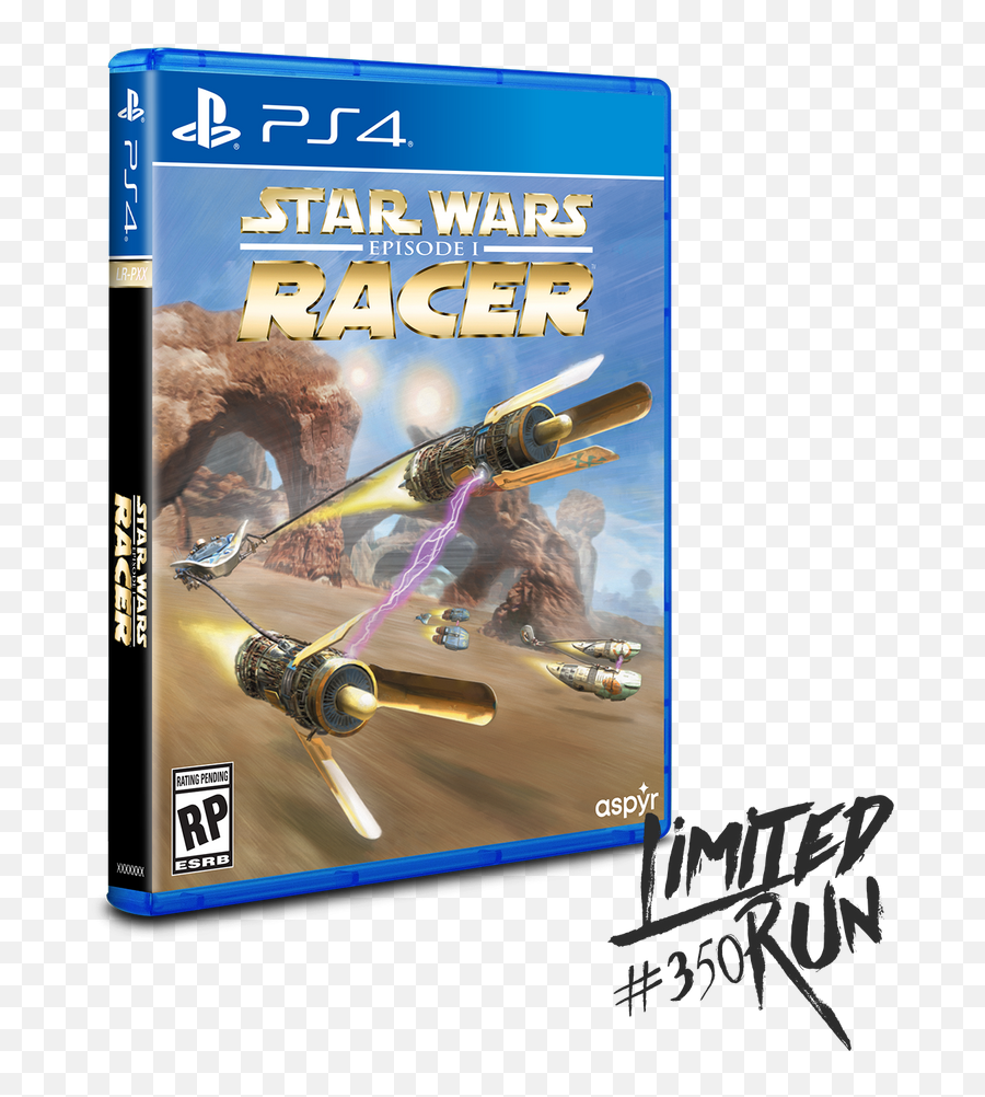 Limited Run 350 Star Wars Episode I Racer Ps4 Preorder - Star Wars Racer Ps4 Png,Windows 98 Icon