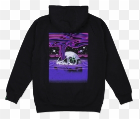 Distorted Smiley Long Sleeve Tee U2013 Ayylien - Bing Surfboard Hoodie png