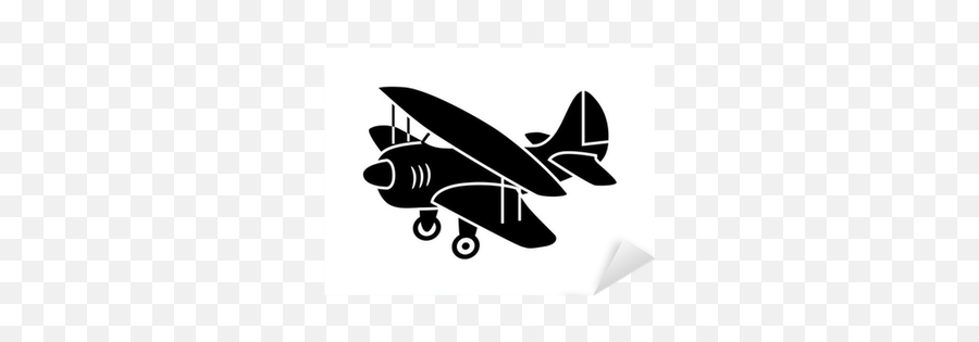 Sticker Plane Icon - Pixersus Pictogram Vliegtuig Png,Plane Icon