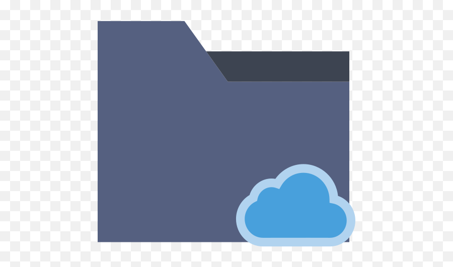 Folder Icons - Horizontal Png,Google Drive Folder Icon