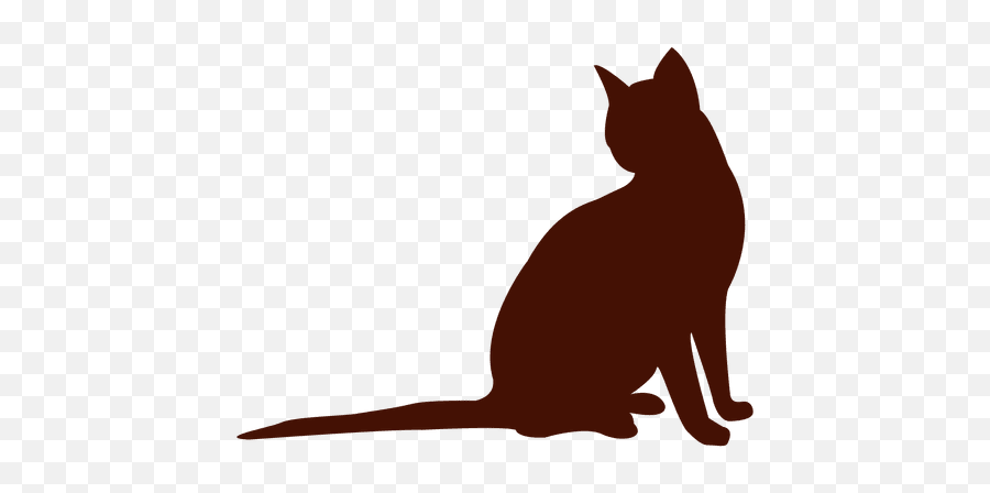 Cat Pet Silhouette Sitting Transparent Png U0026 Svg Vector - Transparent Silhouette Cat Png,Cat Silhouette Icon
