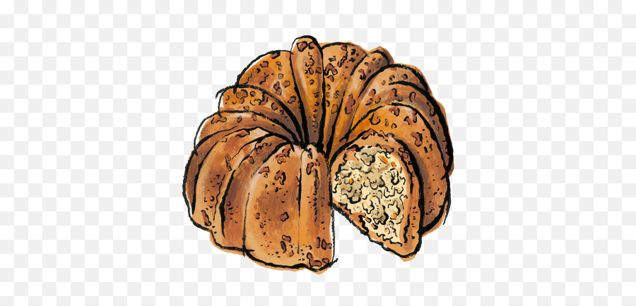 Download Hd Summer Fling Coffeecake - Pound Cake Clipart Png Winter Squash,Cake Clipart Png