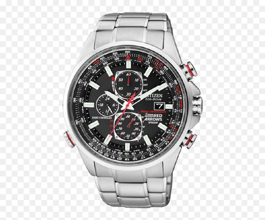 Citizen Mens Red Arrows World Chronograph Ss Bracelet At8060 - 50e Citizen At8060 09e Png,Analog Icon Neck Gaiter