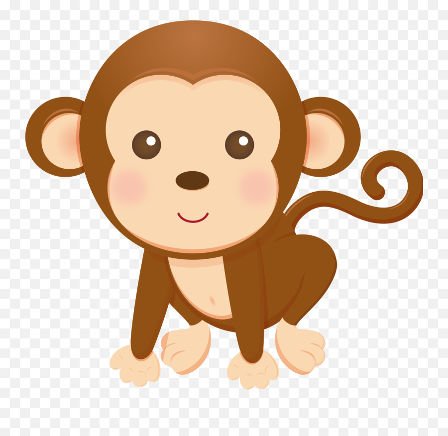 Library Of Monkey Hanging From Tree Graphic Png - Monkey Clip Art For  Kids,Cute Monkey Png - free transparent png images 