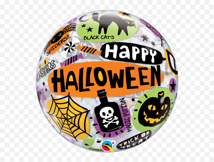 22 Inch Halloween Message Icons Bubble Balloons Balloon Place - Toy Balloon Png,I Message Icon
