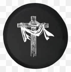 Wooden Cross Religion Crucifix Crown - Wood Cross With Thorn Crown Png,Wooden Cross Png