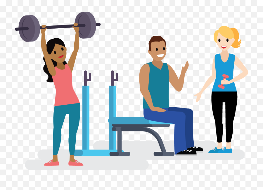 Salesforcelandians Lifting Weights Clipart - Full Size Portable Network Graphics Png,Weights Png