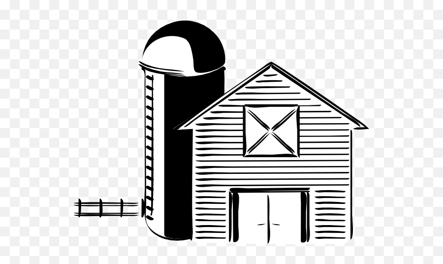 Filesilo Farming Grain Storage Tank And Barn 001svghipng - Farm Clip Art,Farming Png