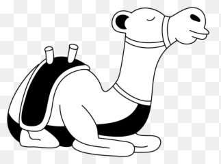 Camel - Pngclipart 19 Free Download Camel In Black And White,Camel Png