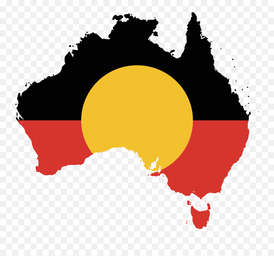 Pin - Aboriginal Flag Australia Shape Png,Australian Flag Png