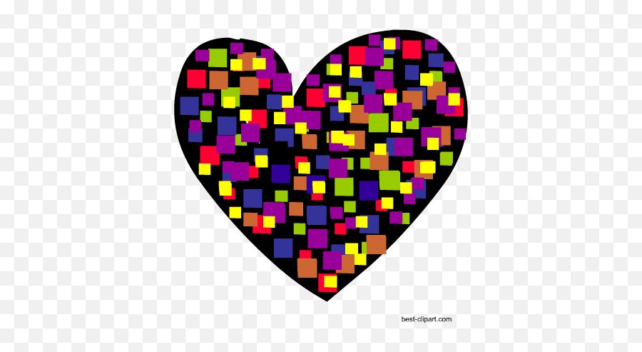 Free Heart Clip Art Images And Graphics - Heart Png,Pixel Heart Transparent