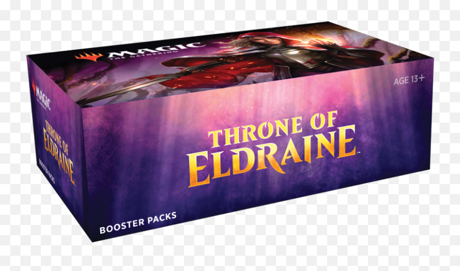 Throne Of Eldraine Booster Box New Factory Sealed Mtg In - Throne Of Eldraine Box Png,Throne Transparent