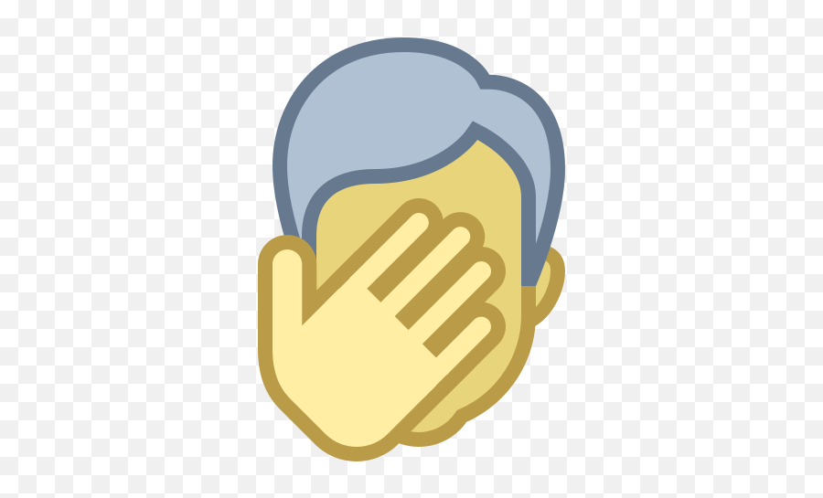 Facepalm Icon - Illustration Png,Face Palm Png