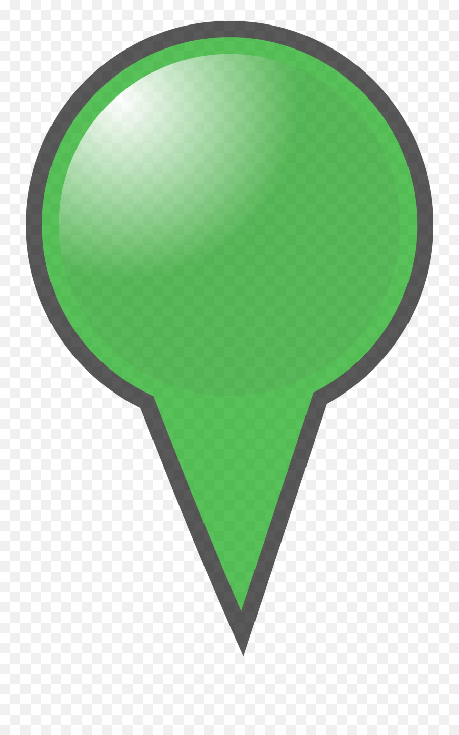 Download Hd Green Pushpin Png - Map Marker Green Png Marker Pen,Pushpin Png