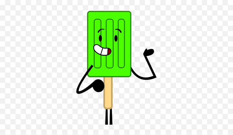 Green Popsicle - Clip Art Png,Popsicle Png