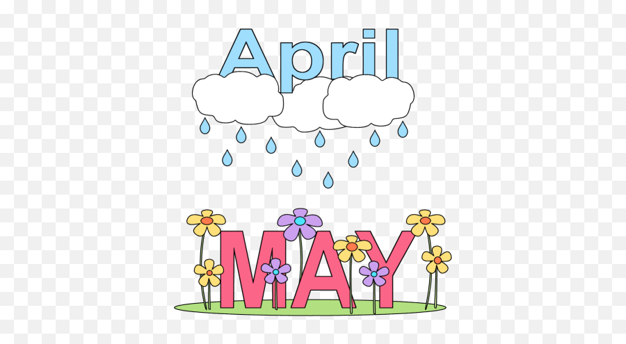 Download April 5 Calendar Clipart - April Clipart Full April Showers May Flowers Png,Calendar Clipart Transparent