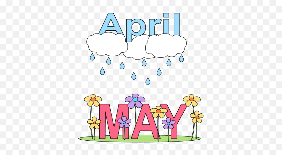 clip art april showers