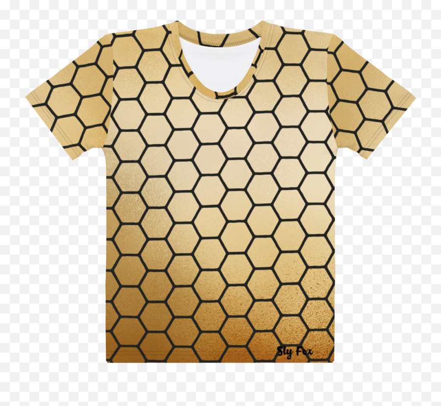 Honeycomb Womens T - Active Shirt Png,Honeycomb Pattern Png